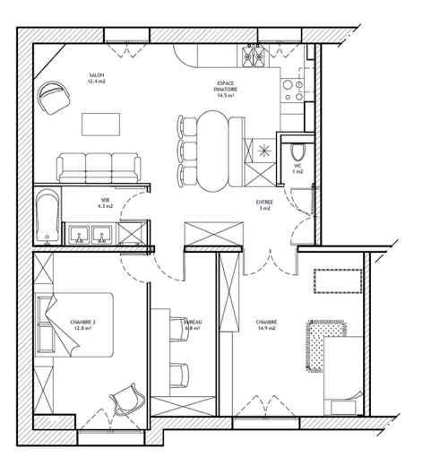 plan appartement